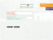 Tablet Screenshot of ernst-barlach-haus.de